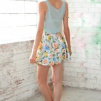 Lisa Floral Skirt